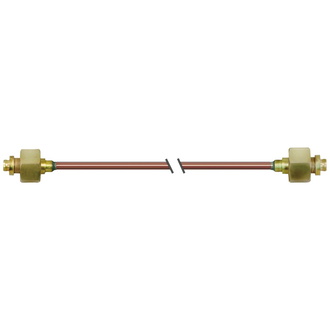 ELMAG Mischgas-Argon-Co2-Umfüllbogen ca. 1.000 mm, zur Befüllung von Kleinflaschenaus 10, 20 u. 50lt Flaschen