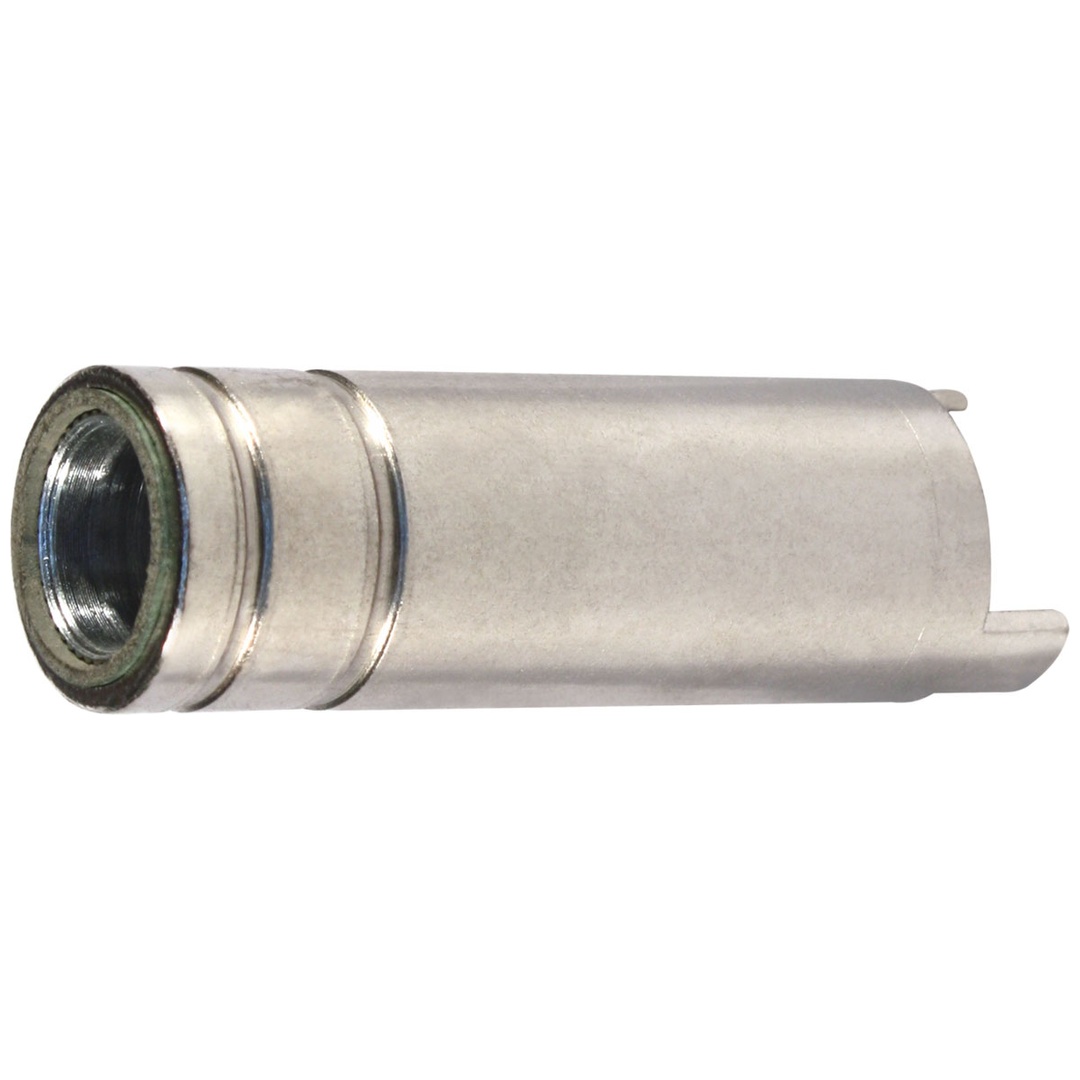 ELMAG Punkt-Gashülse MB 14/MB/MB EVO/MBC 15 Hinten-InnenØ 12mm, Vorne-InnenØ 16mm, L=61,5mm
