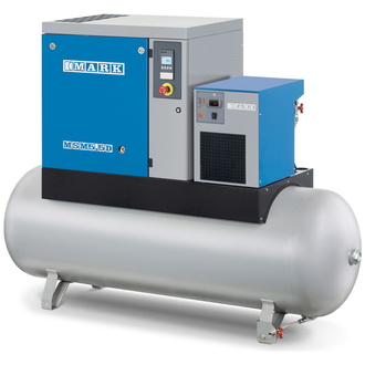 ELMAG MARK-Schraubenkompressor MSM MAXI 11 DF - 500/13bar, mit Trockner, Vor- und Feinfilter und Steuerung ES 4000 Basic