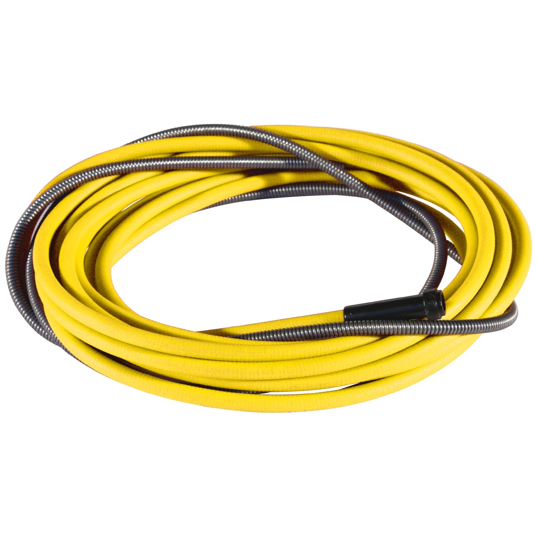 ELMAG Stahlseele 4,4 m gelb, für Stahl-Schweißdraht Ø 1,2 - 1,6 mm, IØ/AØ 2,5/4,5mm