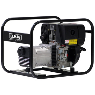 ELMAG Stromerzeuger SED 4200W-AVR, mit HATZ-Motor 1B30 und AVR-Regelung