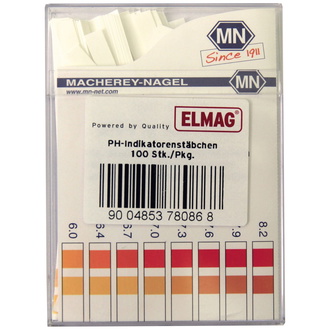 ELMAG PH-Indikatorenstäbchen, 100 Stk./Pkg.