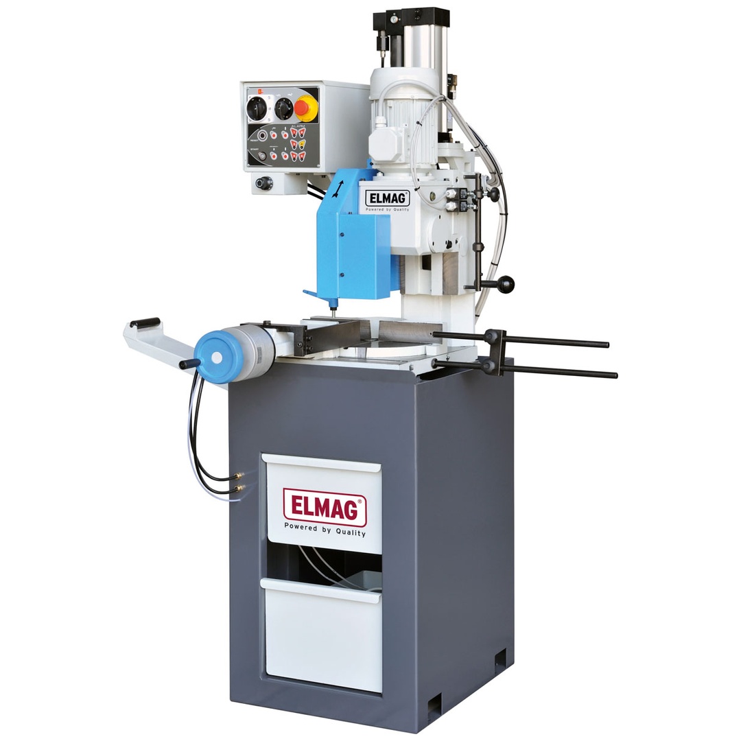 ELMAG Metall-Kreissägemaschine VS 315 P, 33/66 Upm pneumatisch, inkl. Späneräumer für Zahnteilung T 6