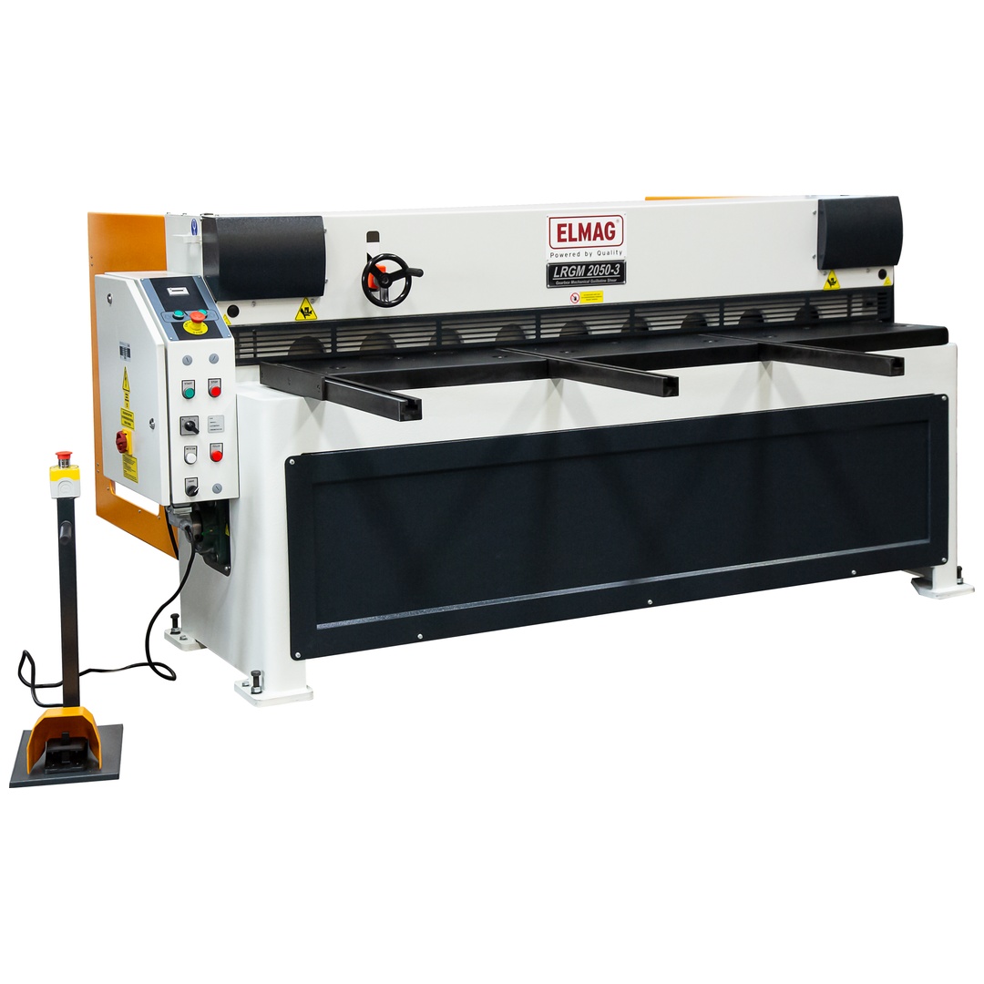 ELMAG Mechanische Tafelblechschere Mod. LRGM 2550-4mm -NC Steuerung -Hinteranschlag 750mm