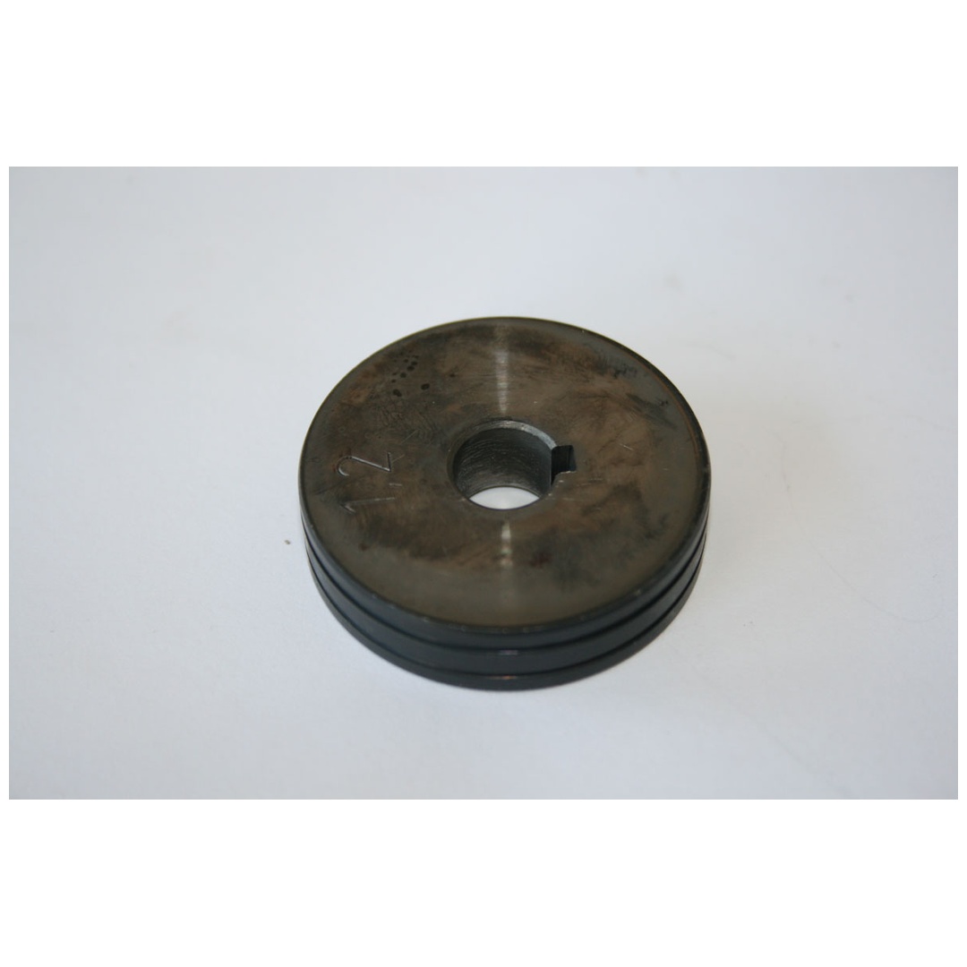 ELMAG Vorschubrolle 1,0/1,2 mm, EM201/211, (AØ 40mm/IØ 10mm, 10mm breit), f. Alu, HAHALBRUNDNUT für EUROMIG 200