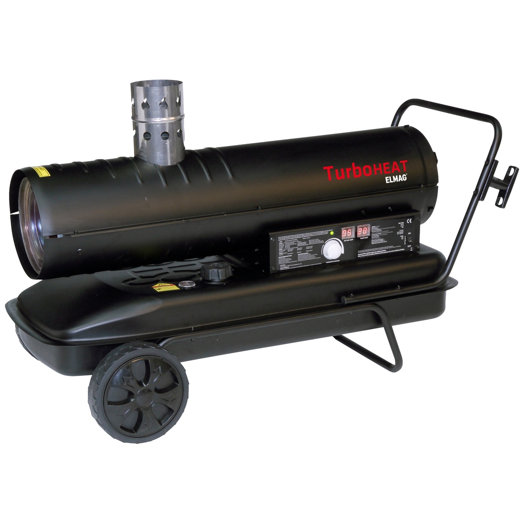 ELMAG Öl/Diesel-Heizkanone mit Kaminabzug TURBOHEAT ODK 52