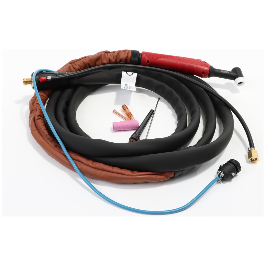ELMAG WIG-Schlauchpaket SR 26/4m - HF, für TIG SOUND´s ohne Wasserkühlung, SteckerØ 13mm 35/50mm²