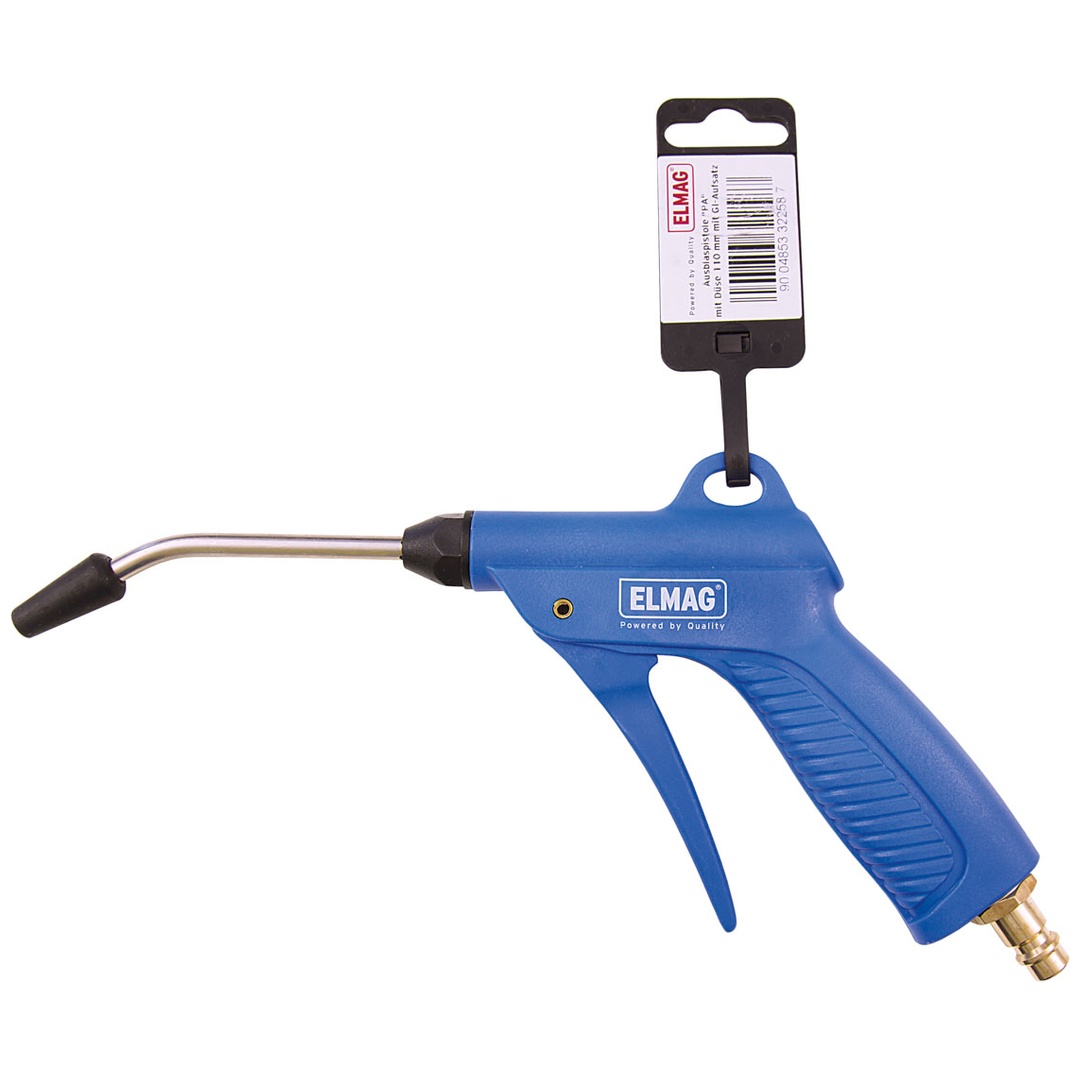 ELMAG Ausblaspistole PA, mit Düse 110 mm mit GI-Aufsatz