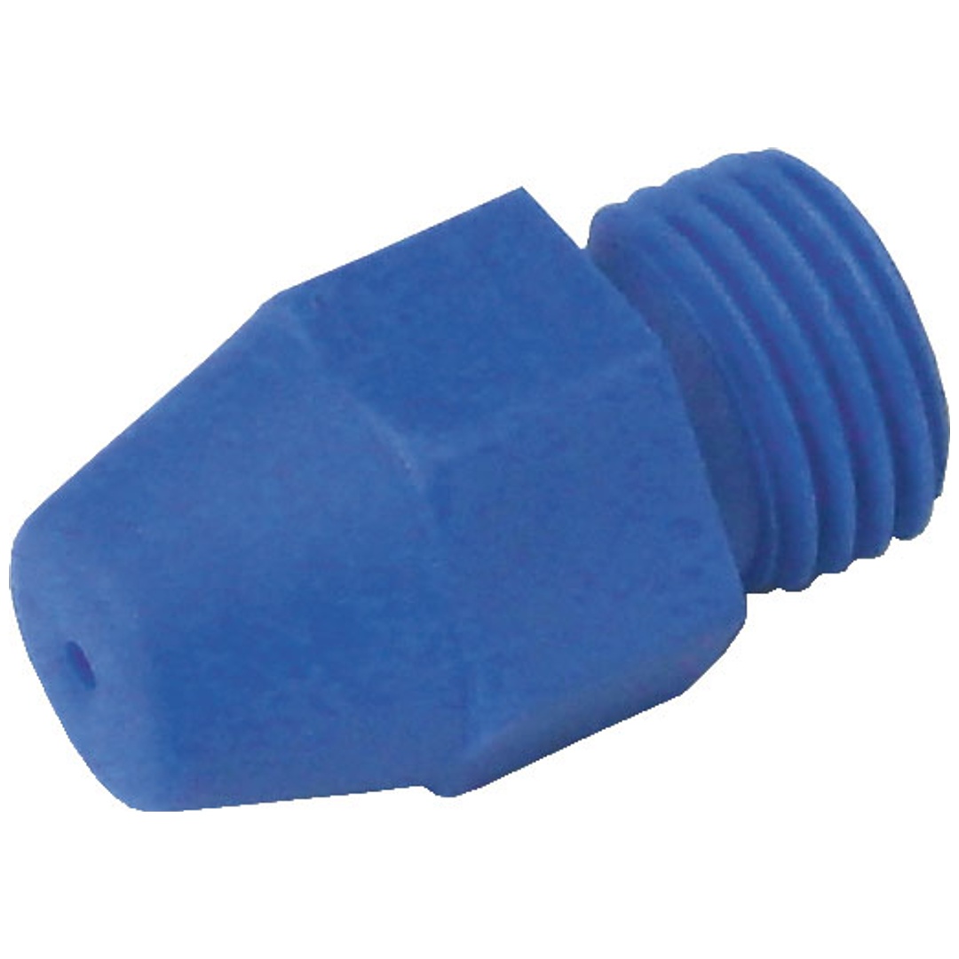 ELMAG Standarddüse Kunststoff blau Ø 1,5 mm, AG M12x1,25, für Ausblaspistolen