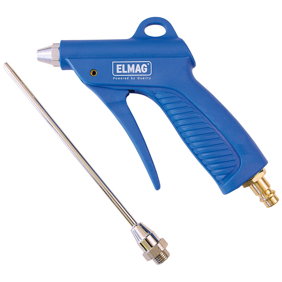 ELMAG Ausblaspistole PA Kombi-Set, Normal- u. Verlängerungsdüse 165 mm - SB