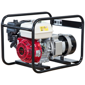 ELMAG Stromerzeuger SEB 2500W, mit HONDA-Motor GX160