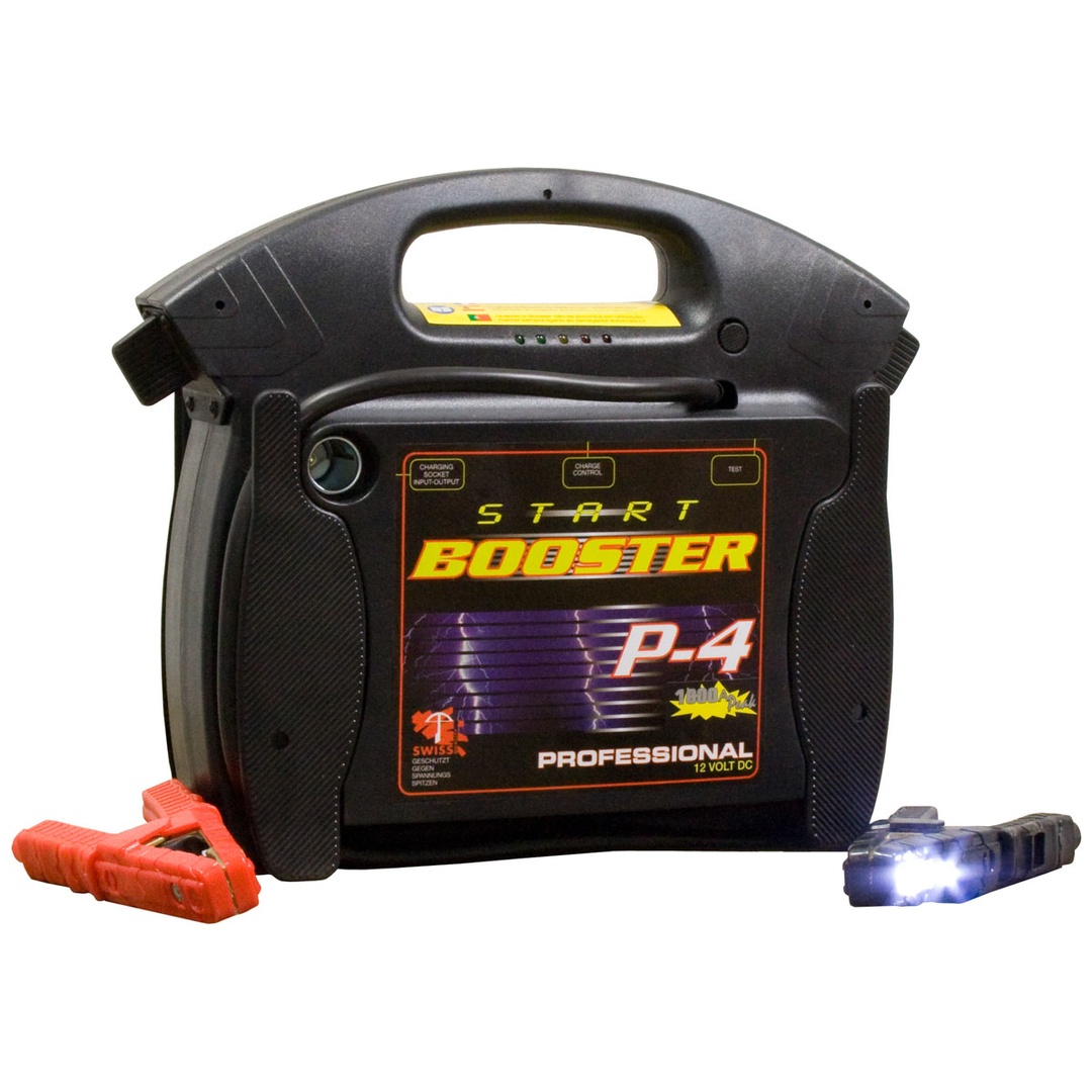 ELMAG Energiestation / Startgerät 12V START BOOSTER 2500 Ampere, Professional, inkl. LED Beleuchtung an der Negativklemme