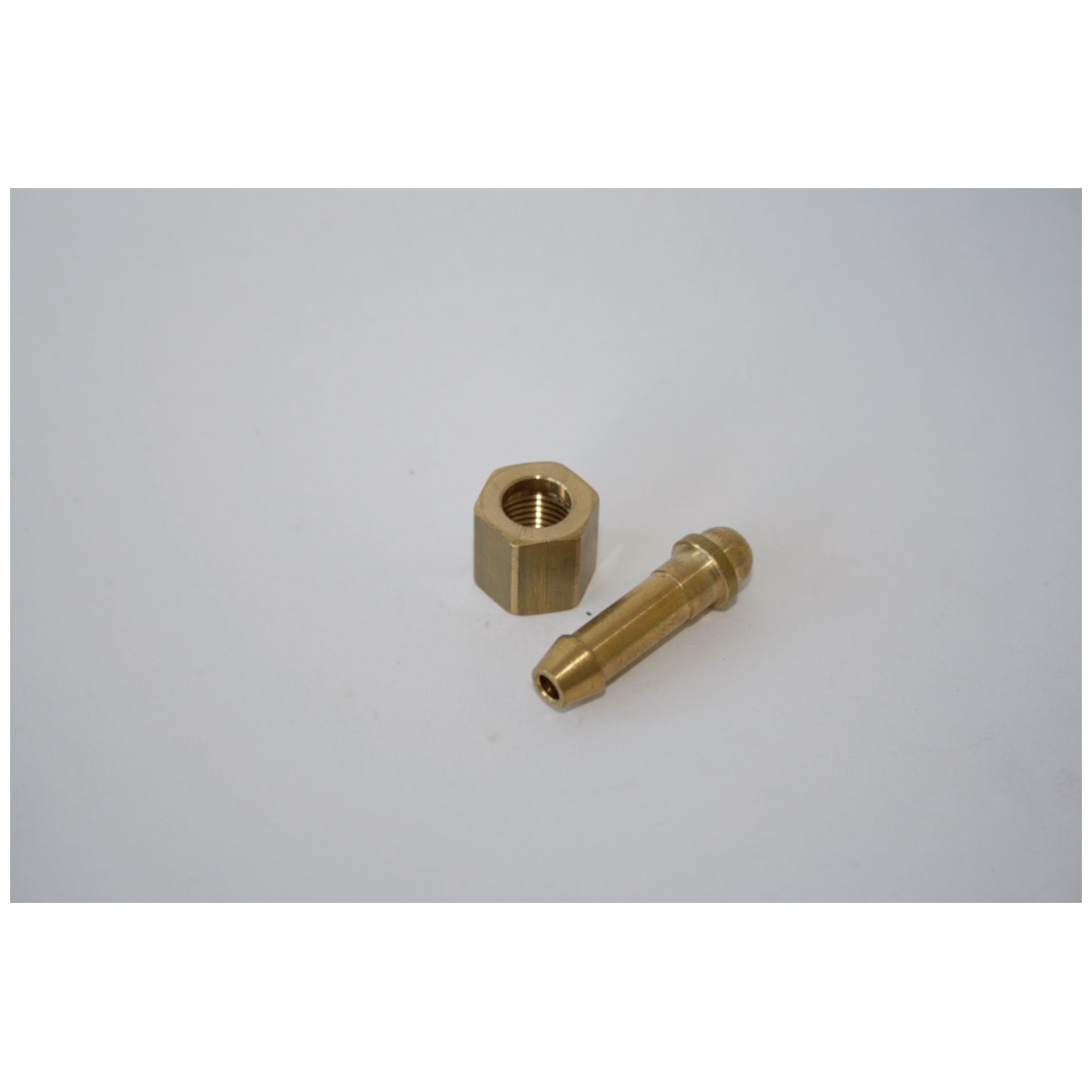 ELMAG Schlauchtülle mit Überwurfmutter IG 1/8, 6 mm, Messing