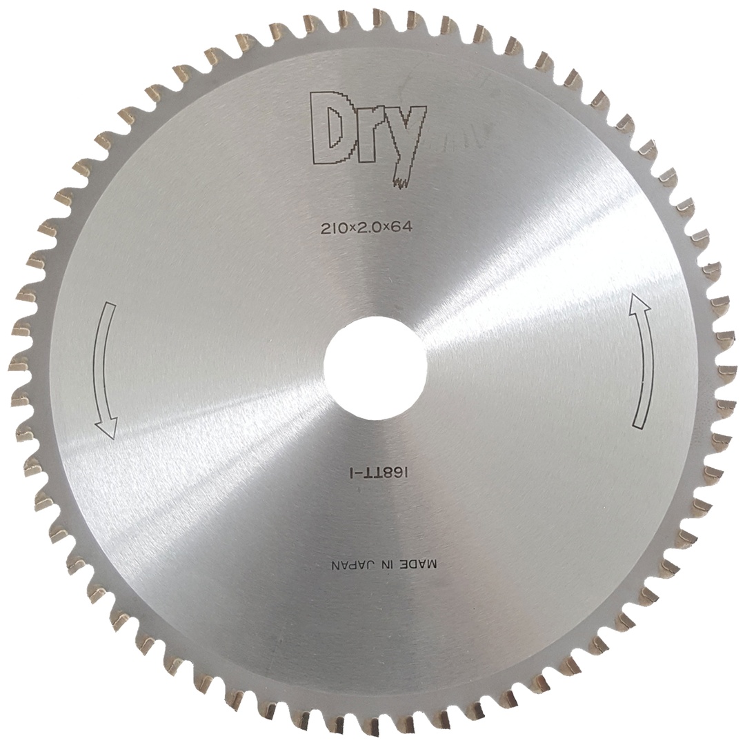 ELMAG Jepson Power HM-Sägeblatt, THT 210x2,0x30 mm, 64 Zähne inkl. Red.-Ringe 30/25, 30/20, 30/16mm