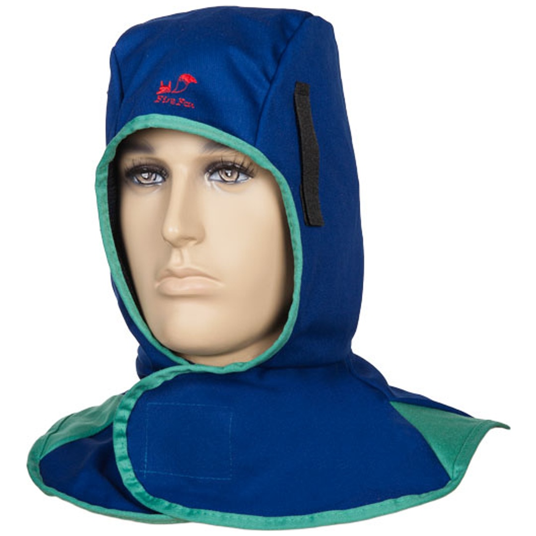 ELMAG Weldas Schweißerhaube blau 23-6680 Gr. L, 64 cm, blau