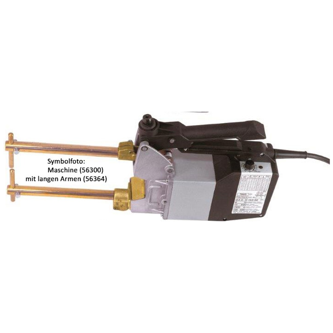 ELMAG CU-Elektrodenarme inkl. Ø 10mm Elektroden, L=350mm, Aufnahme Ø 18mm, Mod. 7503 passend für Modelle 7900