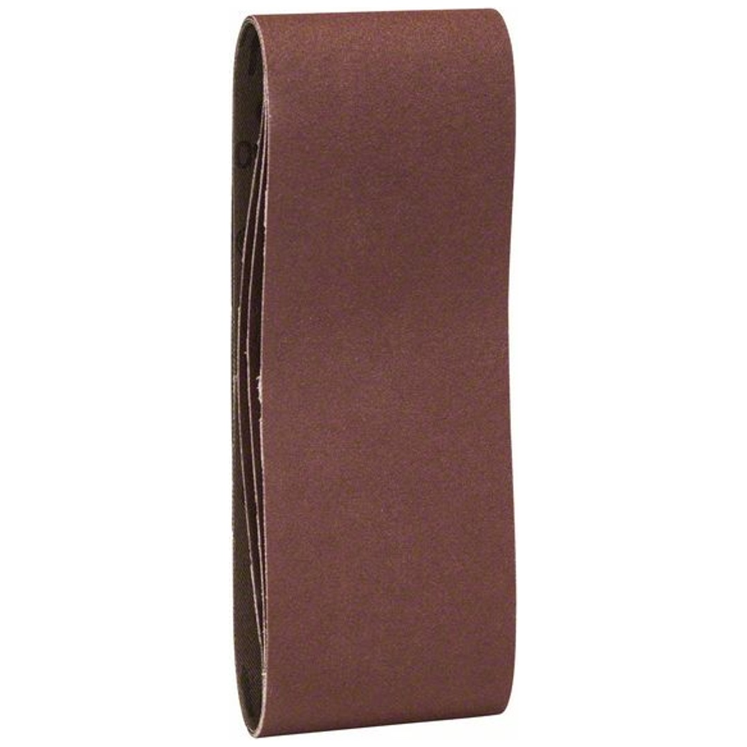 Bosch Schleifband-Set, 3-tlg., rote Qualität, DIY, 75 X457 mm, 150