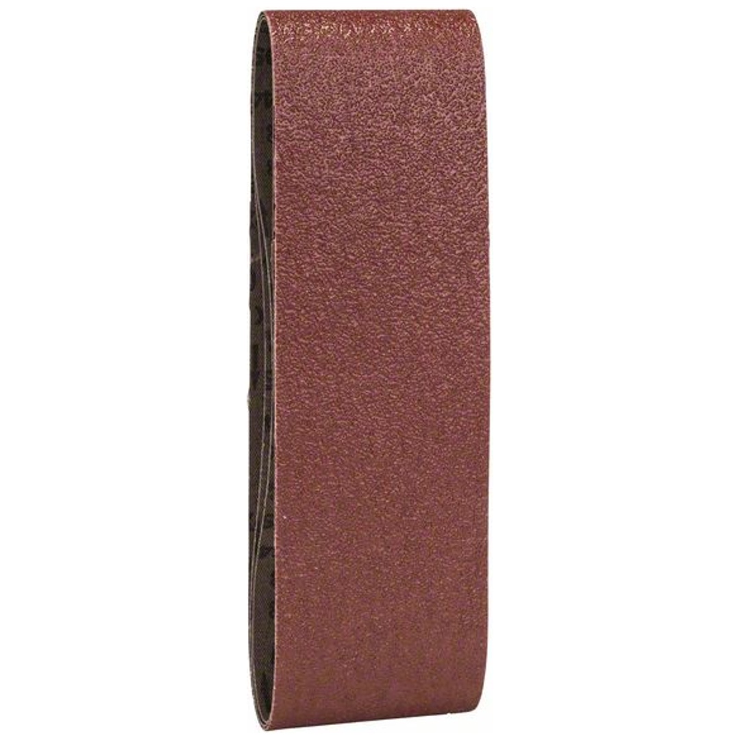 Bosch Schleifband-Set, 3-tlg., rote Qualität, DIY, 75 x 533 mm, 40