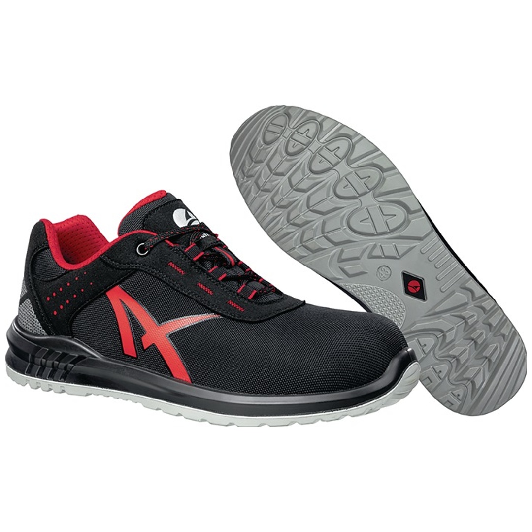 Albatros Sicherheitshalbschuh GRID LOW S3 SRC Gr. 41 schwarz/rot