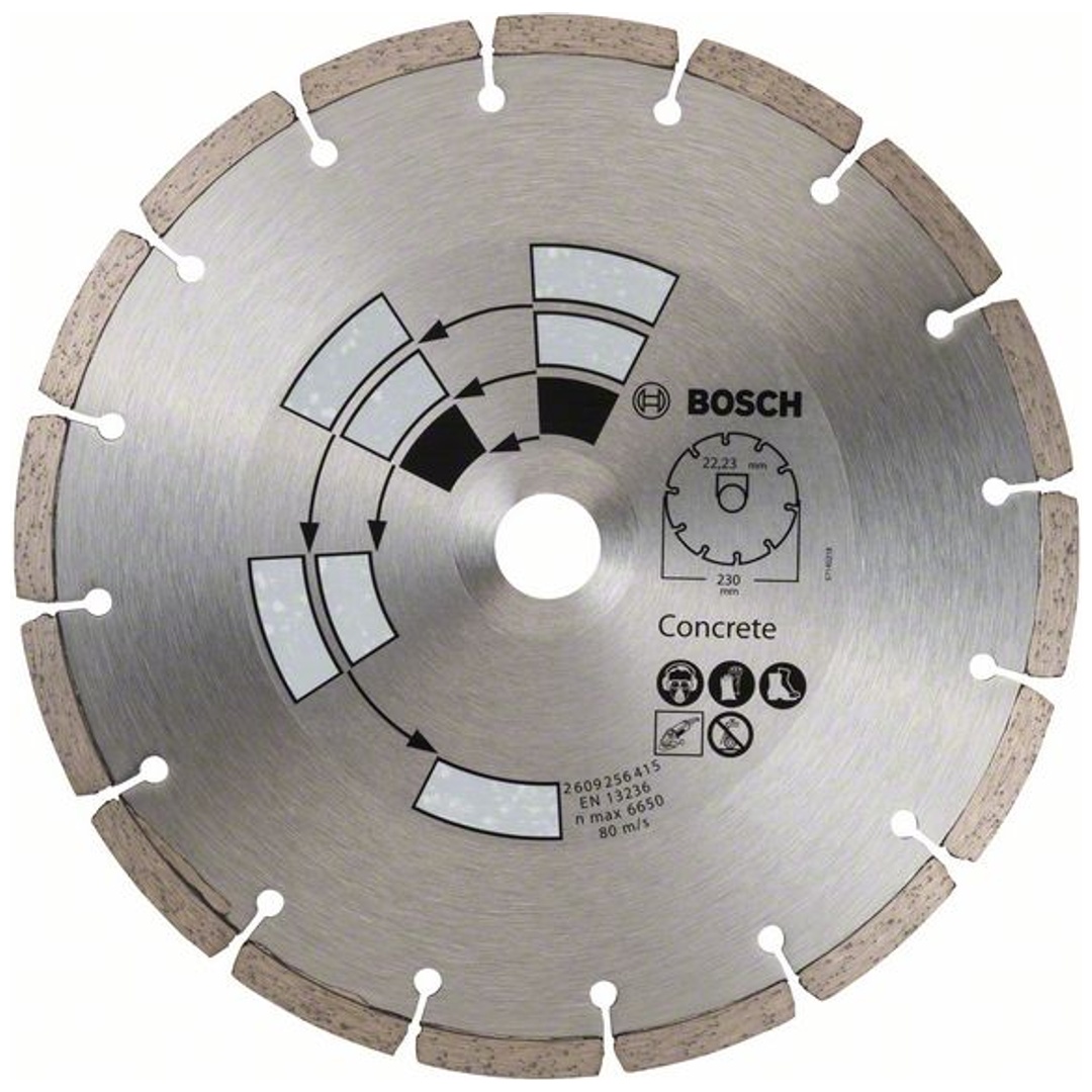 Bosch Diamanttrennscheibe Beton 230 x 22 x 2,4 x 7,0 mm