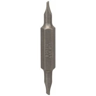 Bosch Doppelklinge, für Bohrmaschinen, 0.6x4.0 XH 45 mm