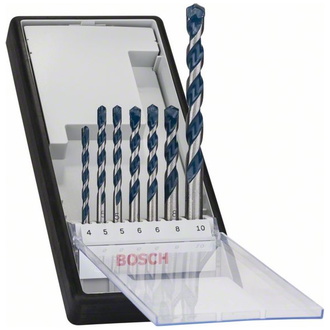 Bosch 7-tlg. CYL-5 Betonbohrer-Set, Robust Line, 410 mm