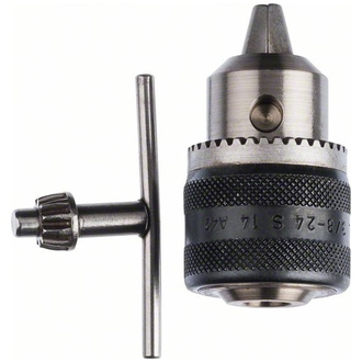 Bosch Zahnkranzbohrfutter bis 10 mm, 1 - 10 mm, 3/8" - 24, für Bohr-, Akkubohrmaschine