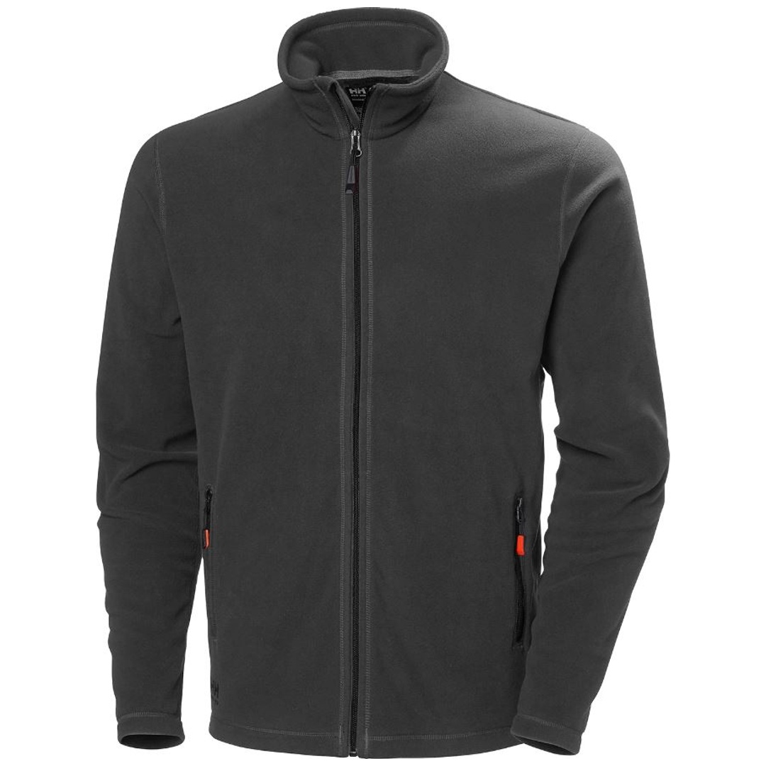 Helly Hansen Fleece Jacke Oxford light Gr. M grau