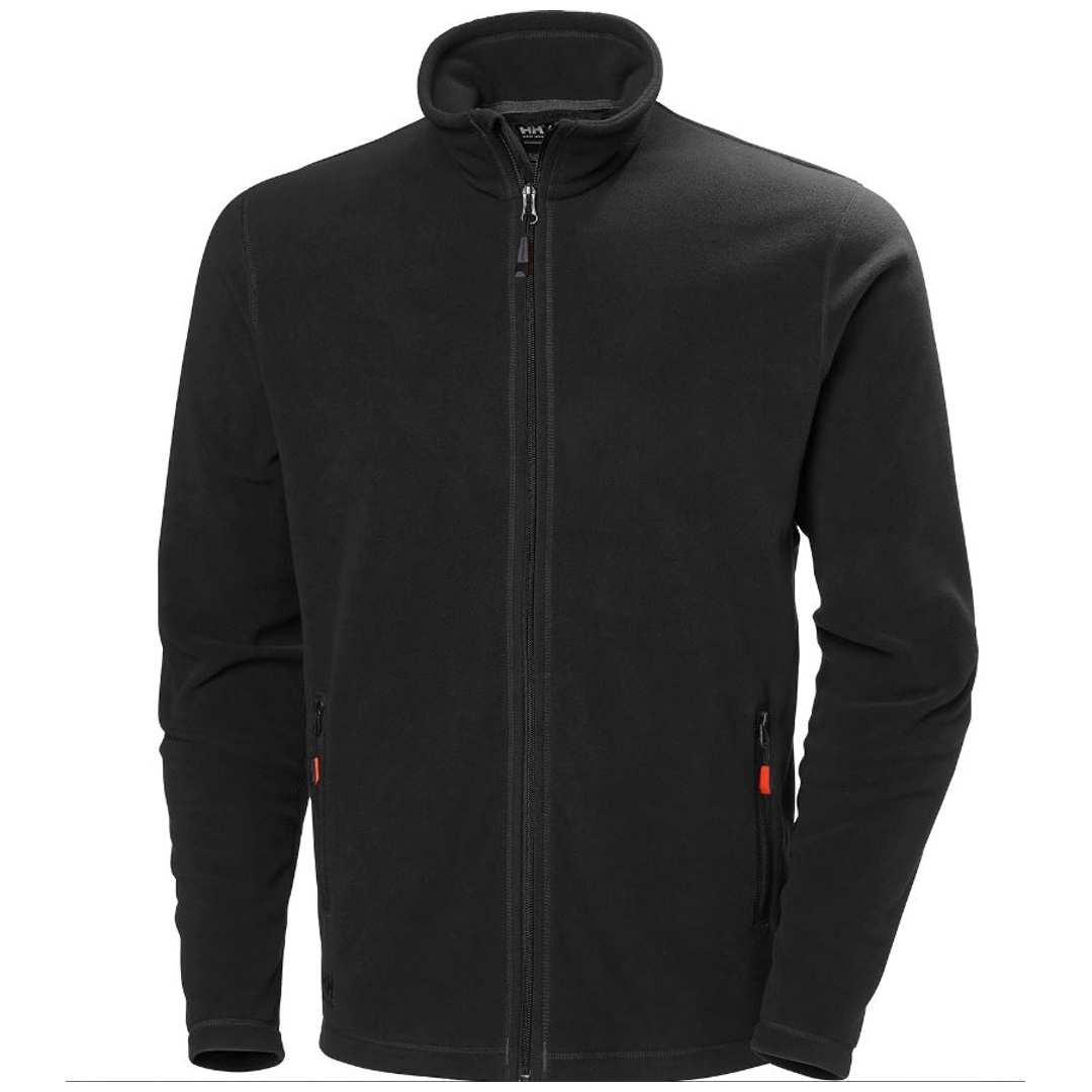 Helly Hansen Fleece Jacke Oxford light Gr. L schwarz