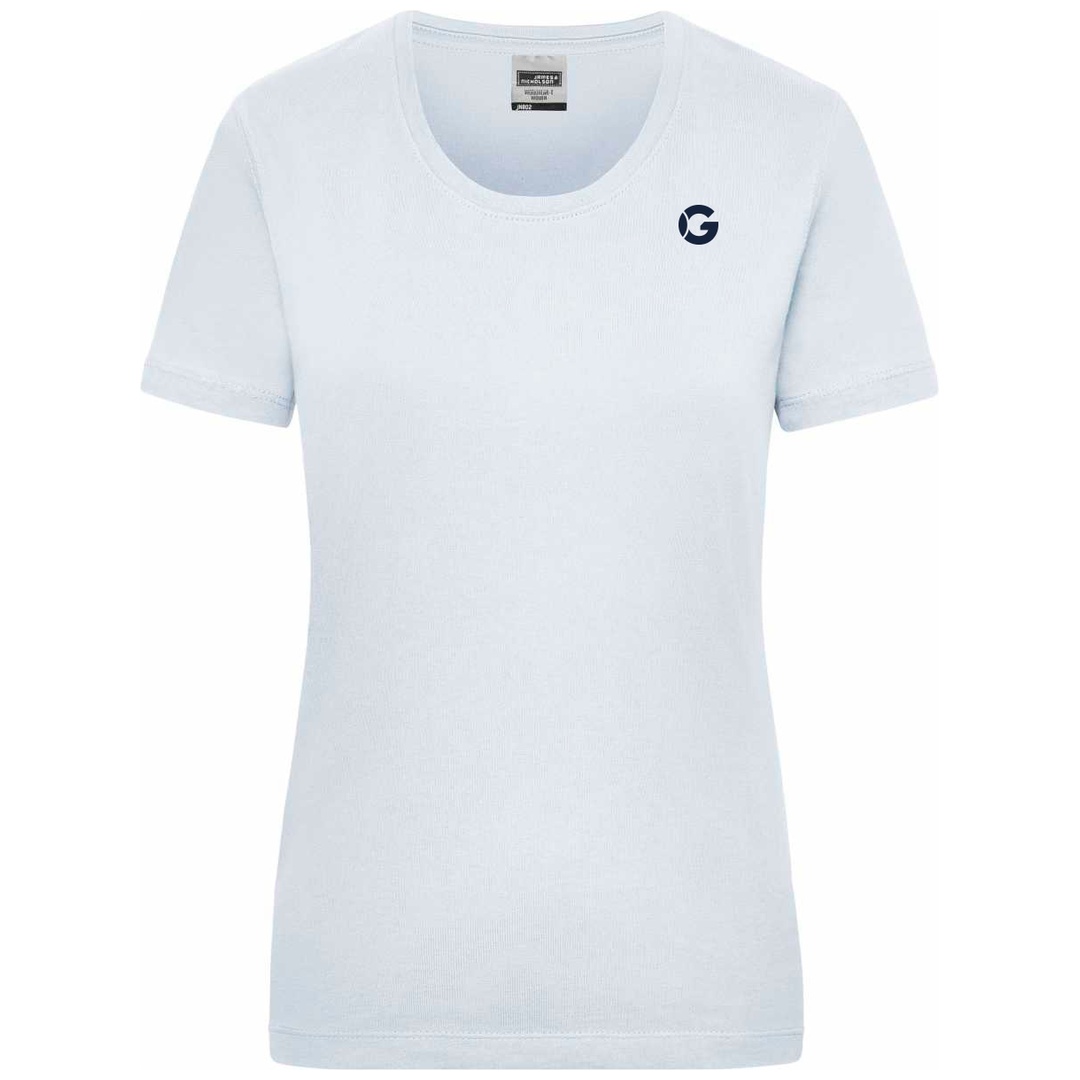 Greipl-James & Nicholson Workwear T-Shirt Damen JN802 Gr. XL white