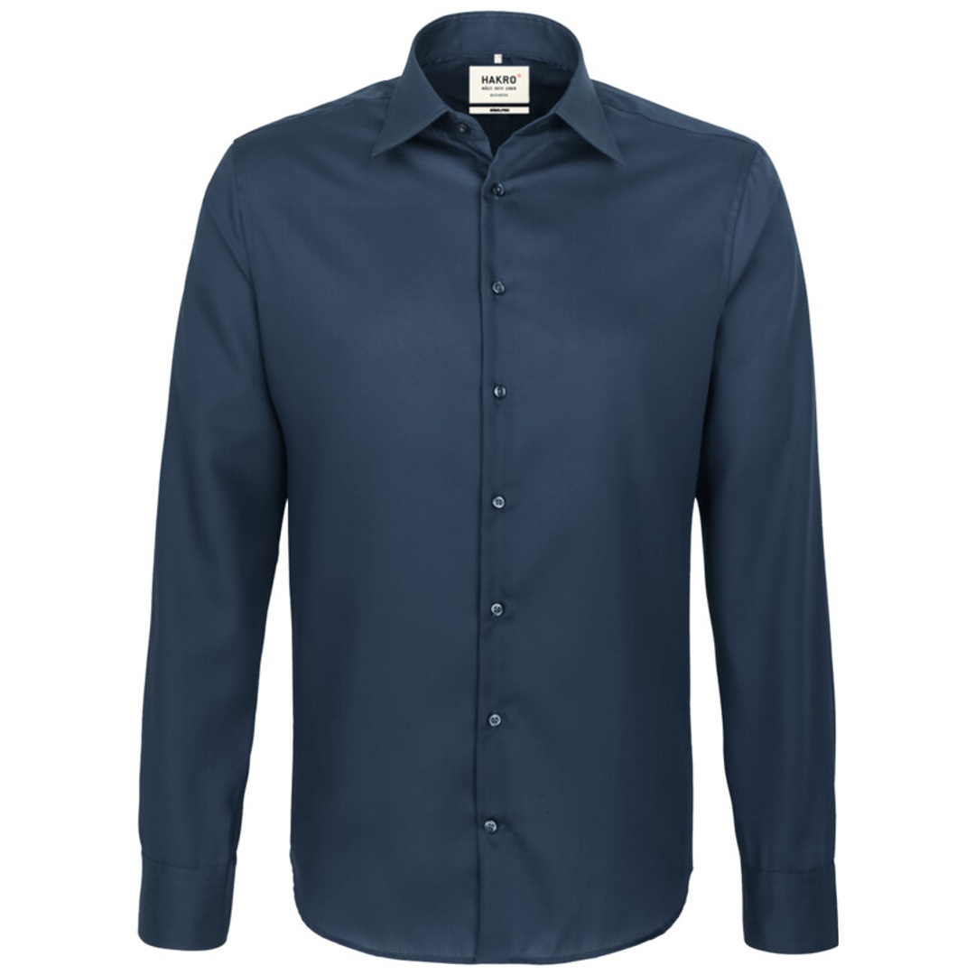 Hakro Herren Hemd Business Regular Fit #105 Gr. XL marine
