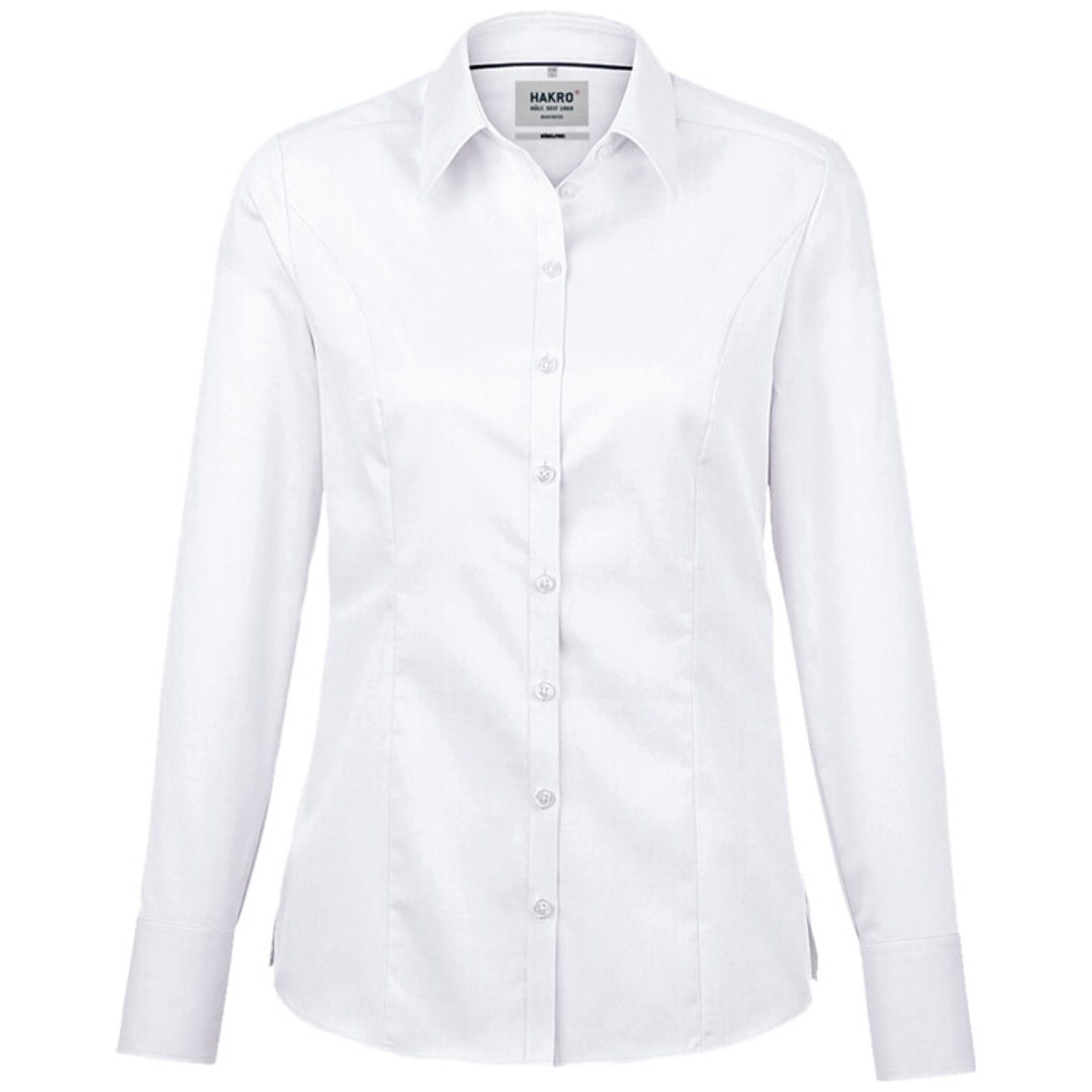 HAKRO Hakro-106 Bluse Business Damen Gr. S weiß