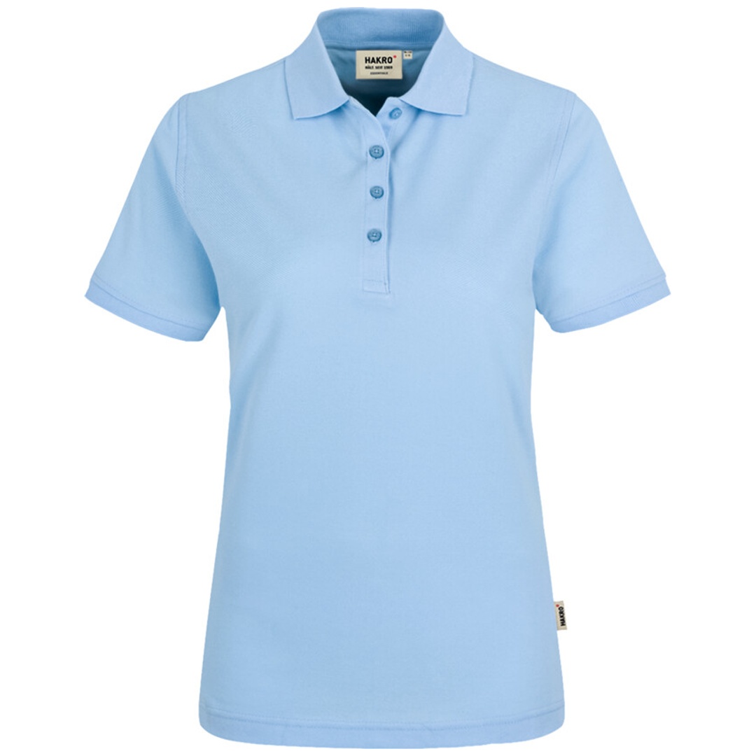 HAKRO Poloshirt Classic Damen #110  Gr. XL eisblau