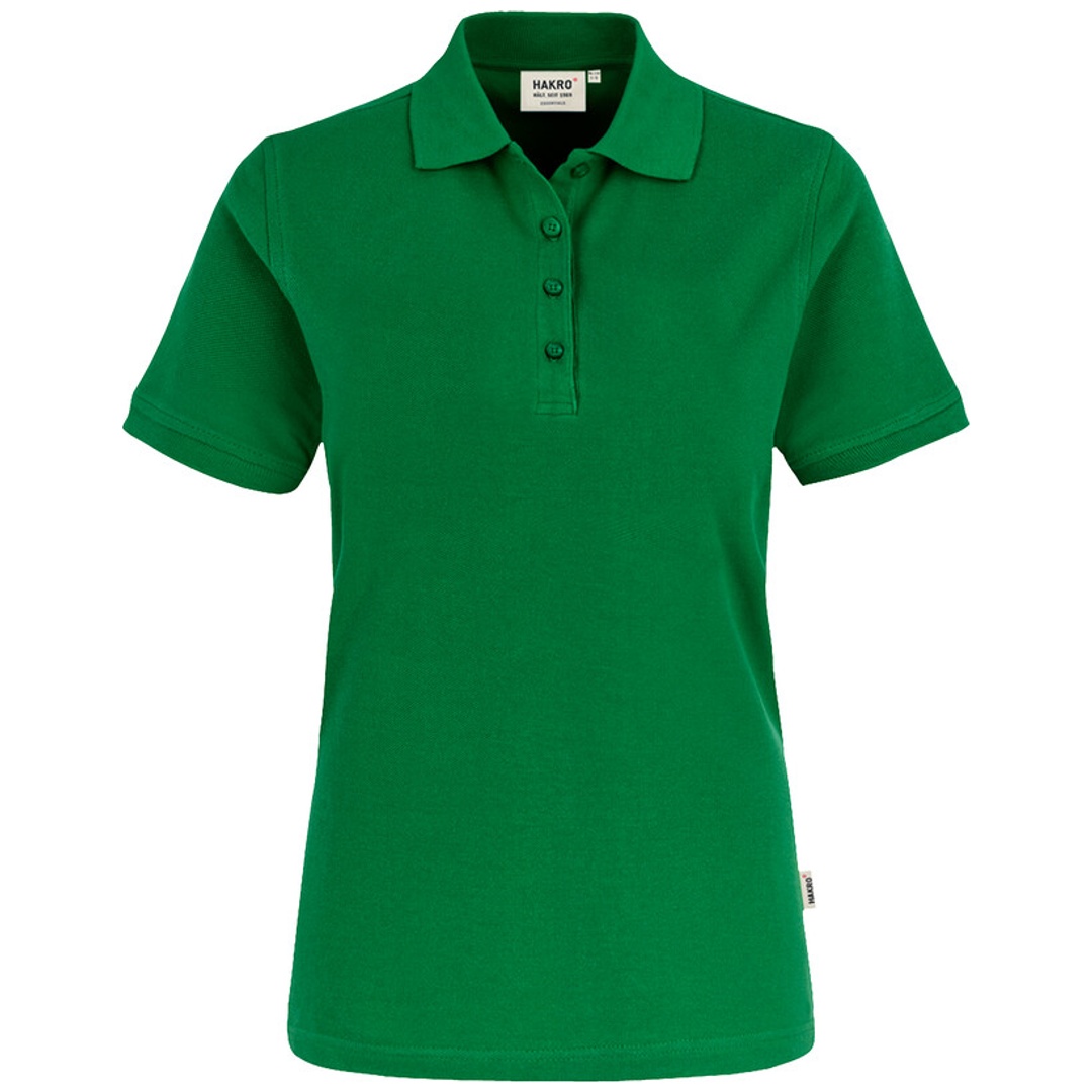 HAKRO Damen Poloshirt Classic kellygrün, XL