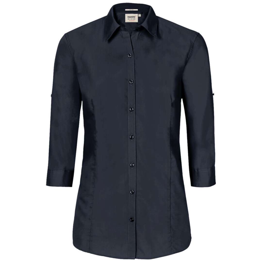 HAKRO Damen Bluse 3/4 Arm Vario Performance #120 Gr. 2XL tinte