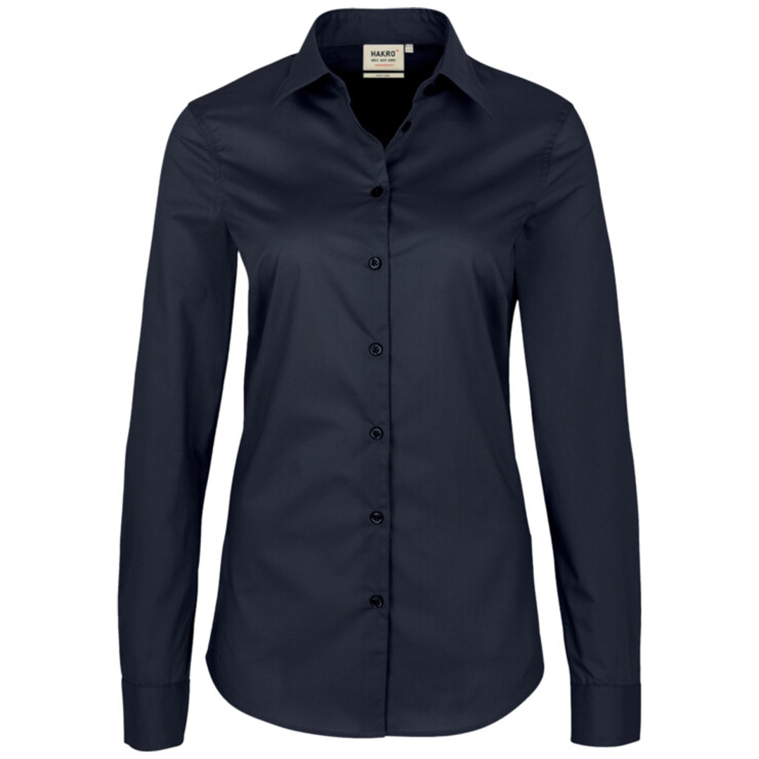 Hakro Damen Bluse Performance #121 Gr. 4XL tinte
