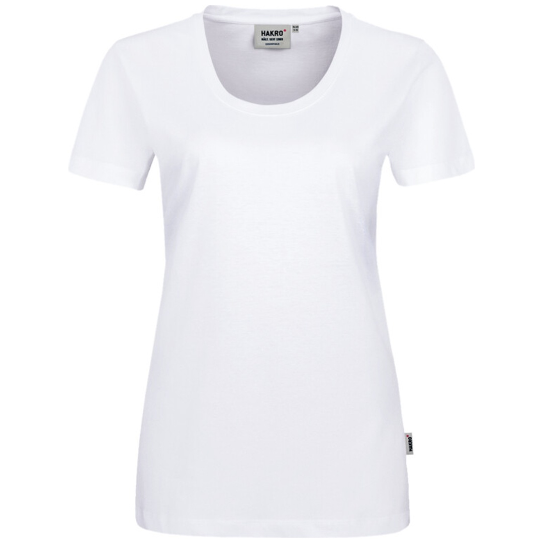HAKRO T-Shirt Classic Damen #127 Gr. XL weiß