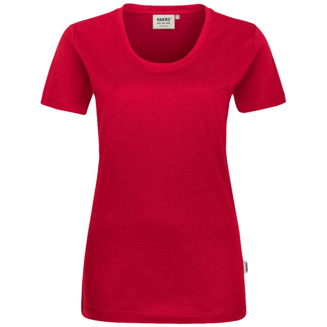 HAKRO T-Shirt Classic Damen #127 Gr. L rot