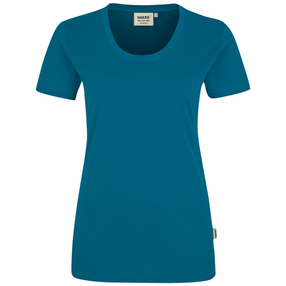 HAKRO T-Shirt Classic Damen #127 Gr. XS petrol