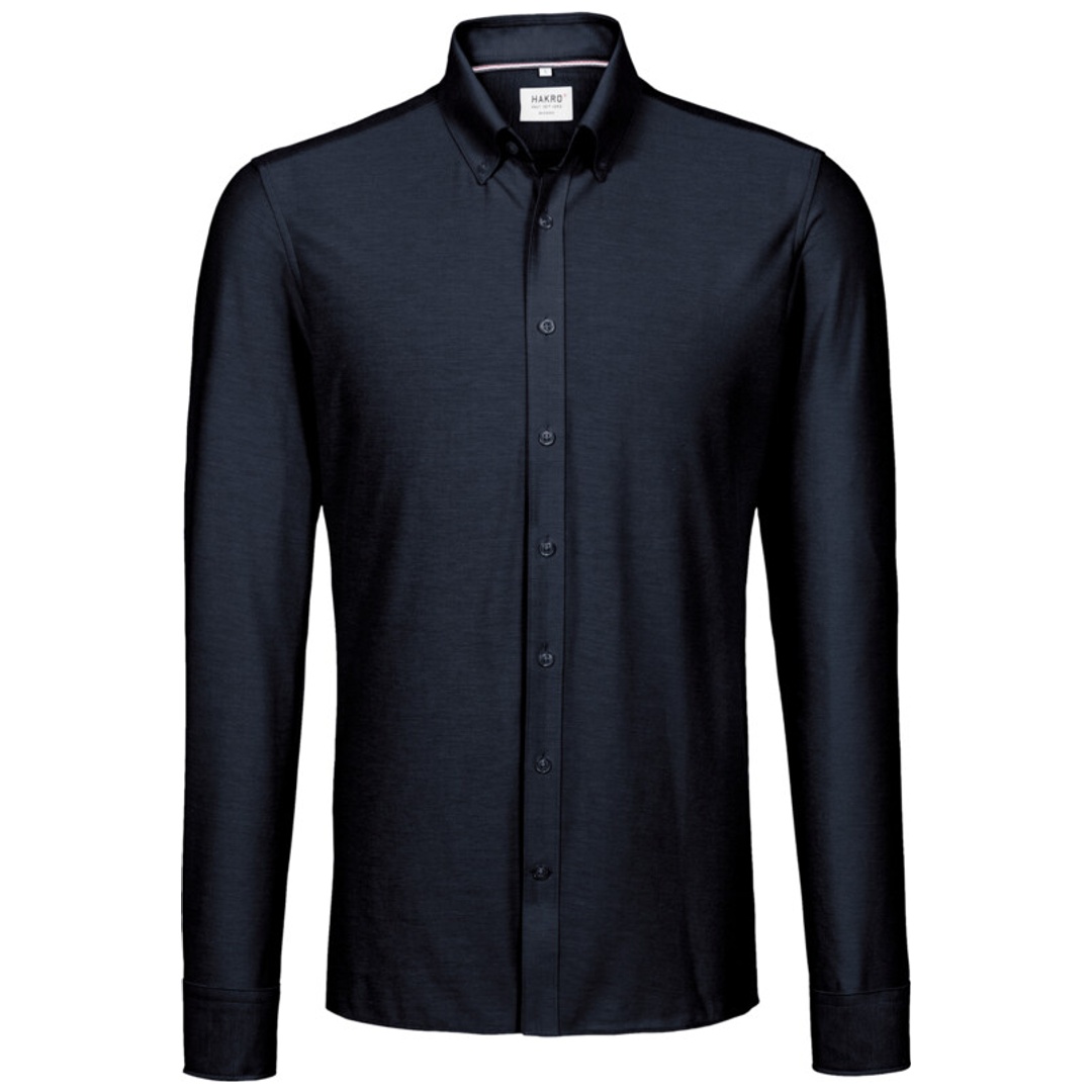 HAKRO Hemd Natural Stretch Regular Regular Fit Gr. L tinte