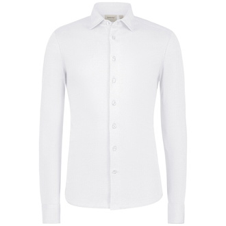 Hakro Herren Hemd Cotton Tech #137 Gr. L weiß