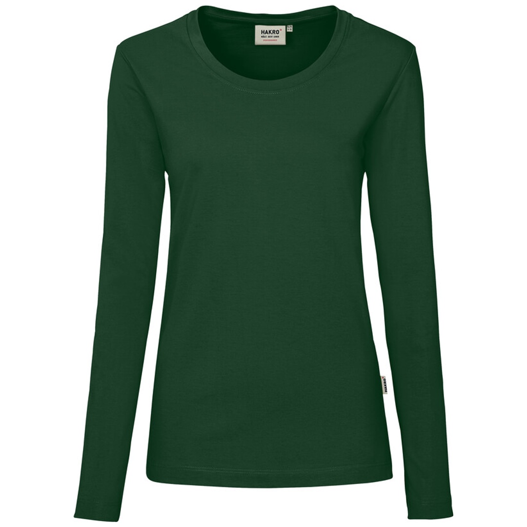 HAKRO Damen-Longsleeve Performance #179 Gr. 6XL tanne