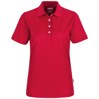 HAKRO Poloshirt Coolmax #206 Damen Gr. 3XL rot