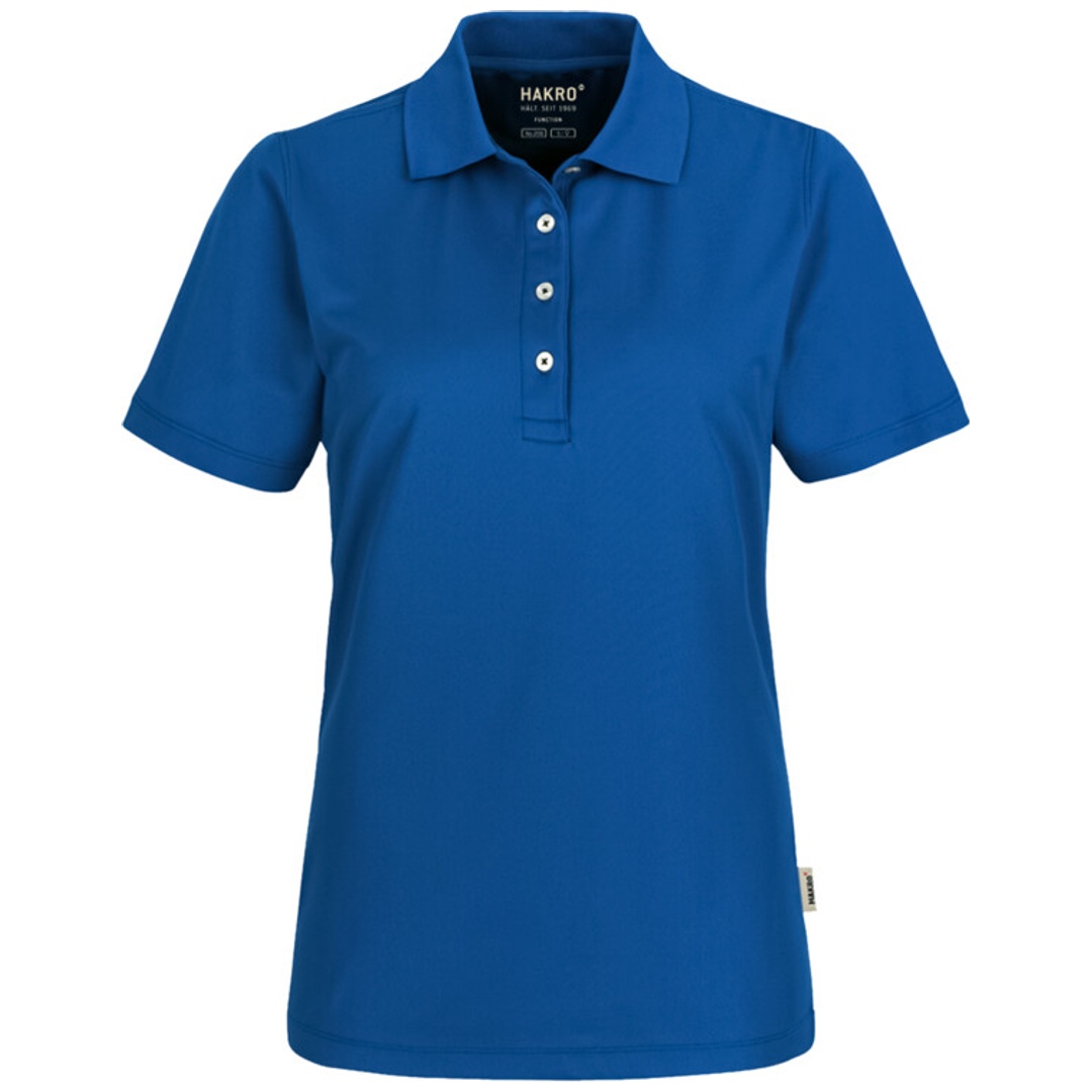 HAKRO Poloshirt Coolmax #206 Damen Gr. XS royalblau