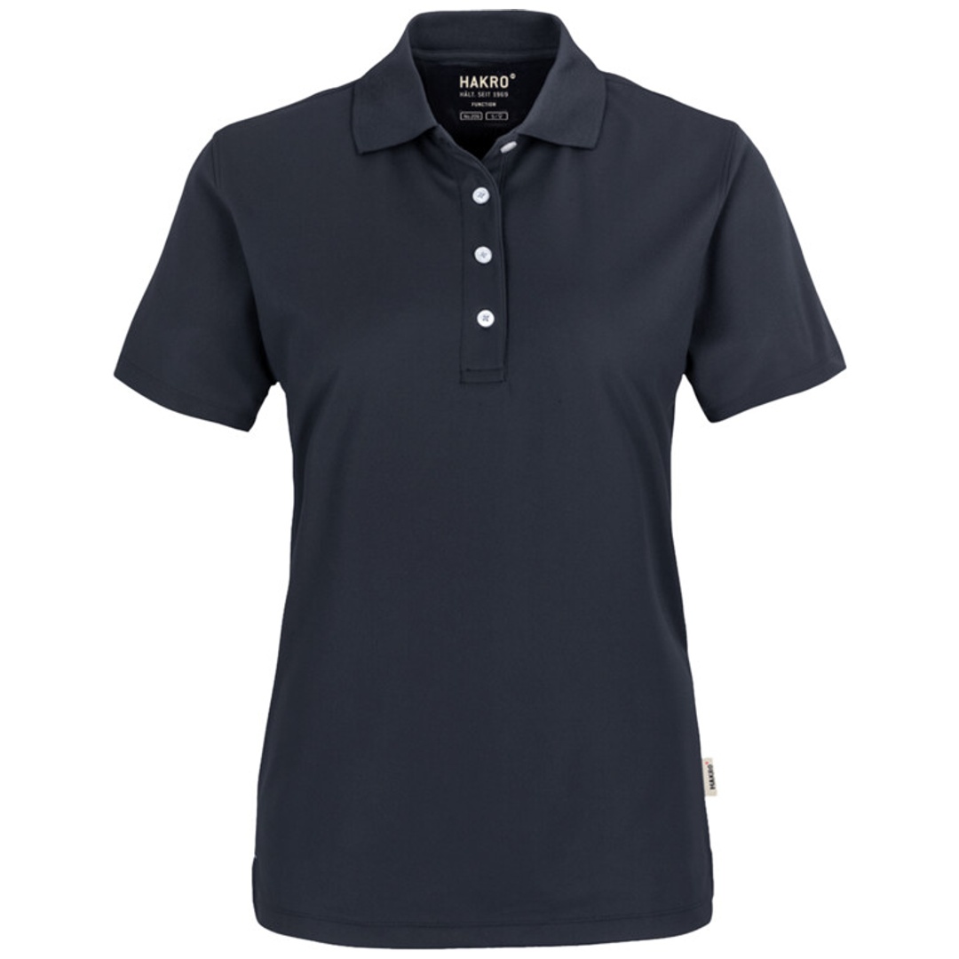 HAKRO Poloshirt Coolmax #206 Damen Gr. XS tinte