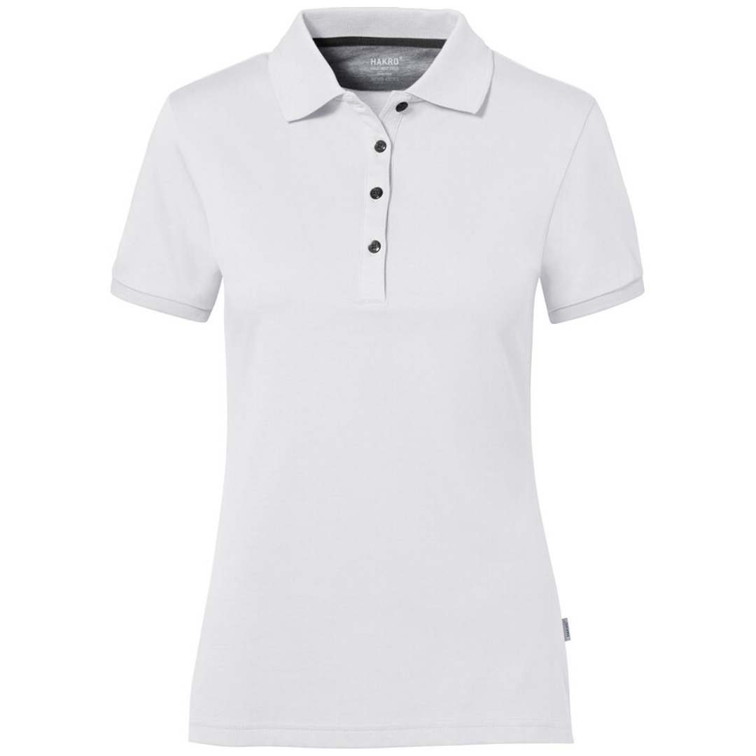 HAKRO Poloshirt Cotton-Tec Damen #214 Gr. 2XL weiß