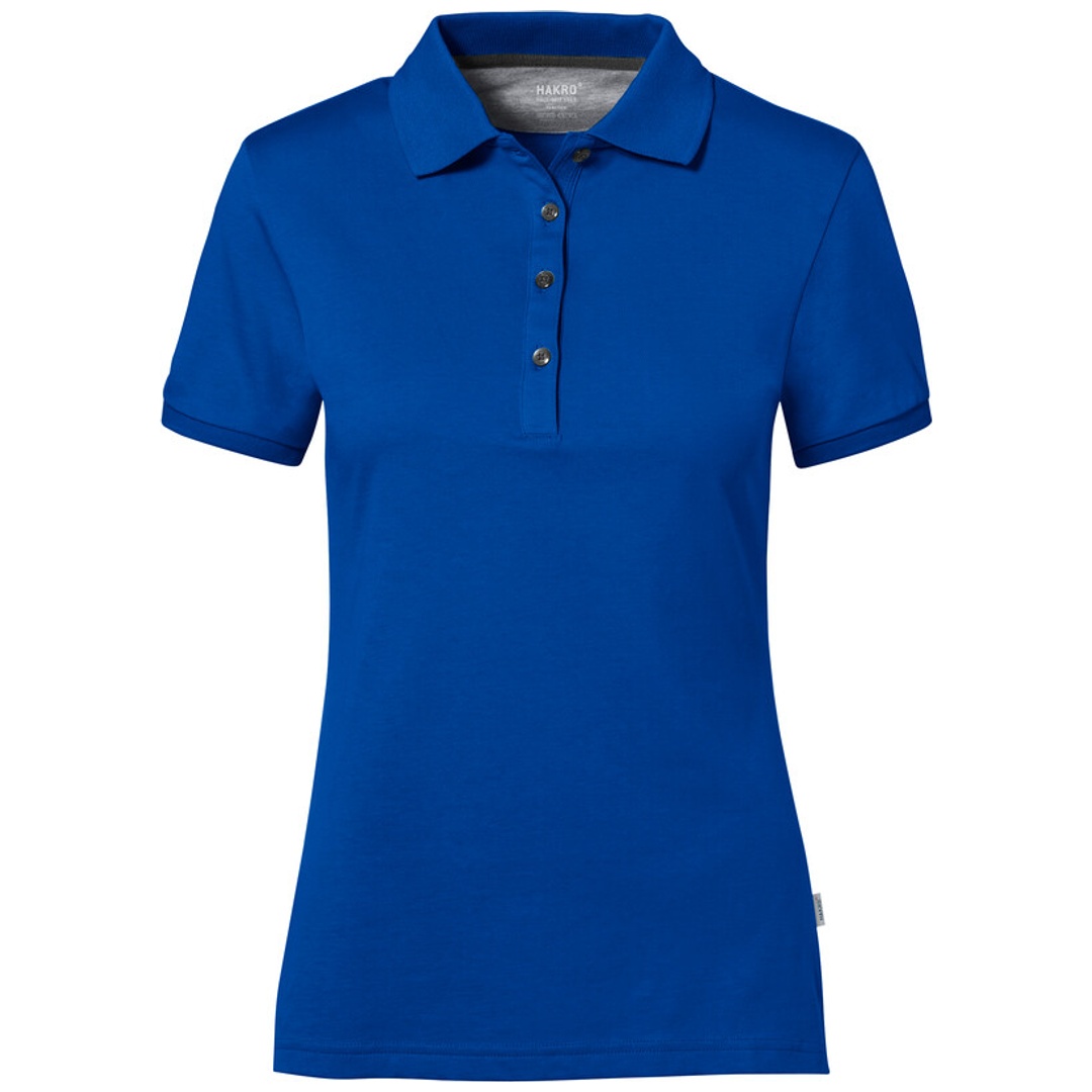 HAKRO Poloshirt Cotton-Tec Damen #214 Gr. 3XL royalblau