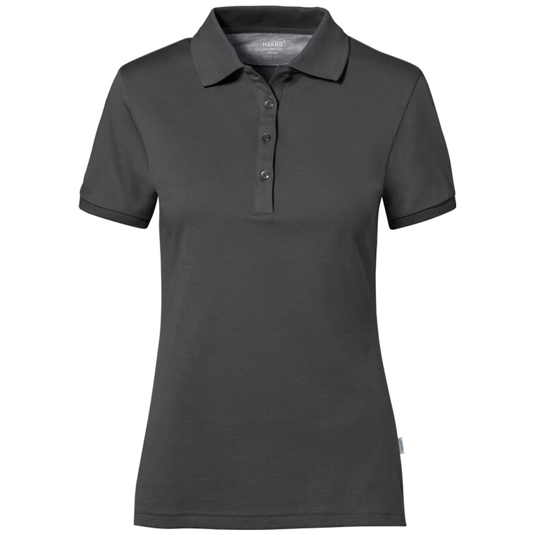 HAKRO Poloshirt Cotton-Tec Damen #214 Gr. 2XL anthrazit