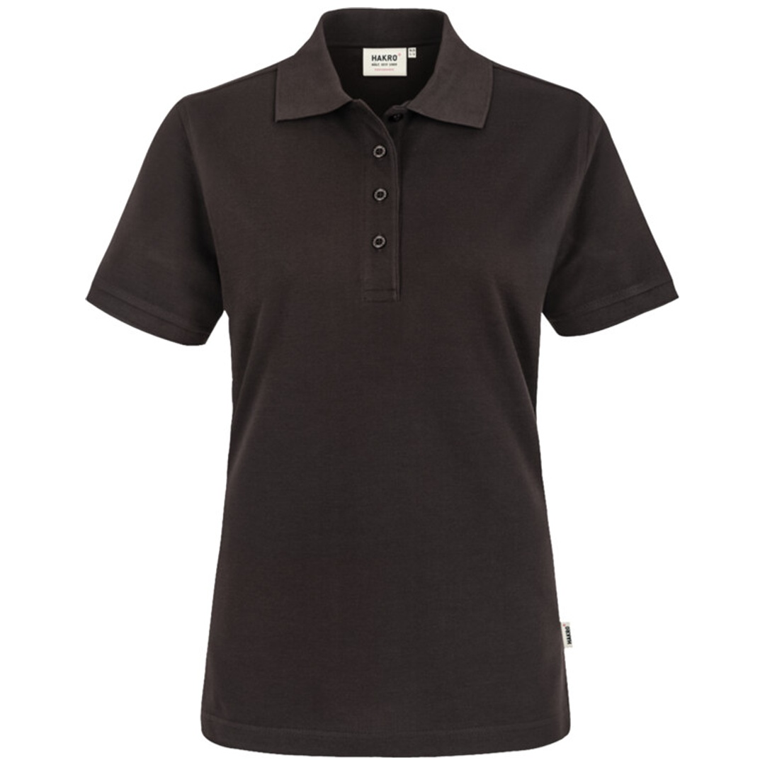 Hakro Damen Poloshirt Performance #216 Gr. 4XL schokolade