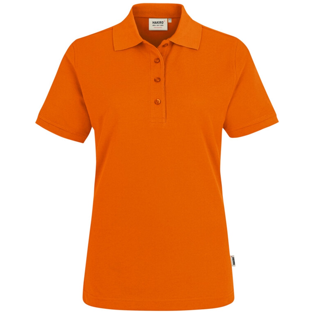 Hakro Damen Poloshirt Performance #216 Gr. S orange